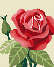 Load image into Gallery viewer, Paint by Numbers DIY - Rose - MINI
