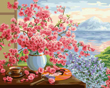 Load image into Gallery viewer, Paint by Numbers DIY - Sakura bouquets
