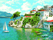 Load image into Gallery viewer, Paint by Numbers DIY - Skiathos
