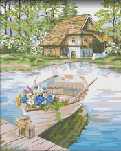 Load image into Gallery viewer, Paint by Numbers DIY - Small Boat
