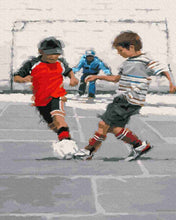 Load image into Gallery viewer, Paint by Numbers DIY - Small footballer
