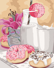 Load image into Gallery viewer, Paint by Numbers DIY - Sweet Breakfast
