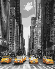Load image into Gallery viewer, Paint by Numbers DIY - Taxi New York
