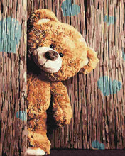 Load image into Gallery viewer, Paint by Numbers DIY - Teddy Bear
