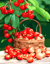 Load image into Gallery viewer, Paint by Numbers DIY - The Cherries
