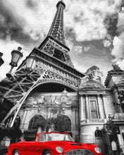 Load image into Gallery viewer, Paint by Numbers DIY - The red color of Paris
