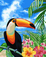 Load image into Gallery viewer, Paint by Numbers DIY - Toucan
