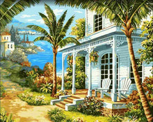 Load image into Gallery viewer, Paint by Numbers DIY - Villa by the Sea
