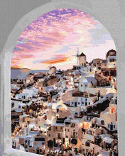 Load image into Gallery viewer, Paint by Numbers DIY - Window in Santorin
