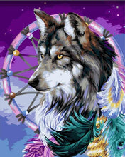 Load image into Gallery viewer, Paint by Numbers DIY - Wolf Spirit
