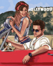 Load image into Gallery viewer, Paint by Numbers DIY - couple in Hollywood
