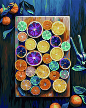 Load image into Gallery viewer, Paint by Numbers DIY - fruit mix
