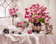 Load image into Gallery viewer, Paint by Numbers DIY - gentle still life for a lady
