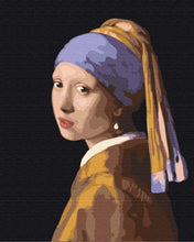 Load image into Gallery viewer, Paint by Numbers DIY - girl with pearl earring
