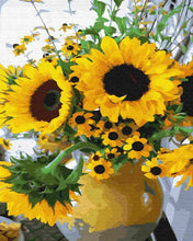 Load image into Gallery viewer, Paint by Numbers DIY - preferred sunflowers
