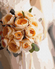 Load image into Gallery viewer, Paint by Numbers DIY - the bouquet of the bride

