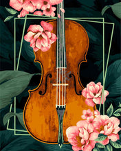 Load image into Gallery viewer, Paint by Numbers DIY - vintage violin
