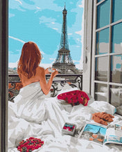 Load image into Gallery viewer, Paint by Numbers DIY - woman in Paris
