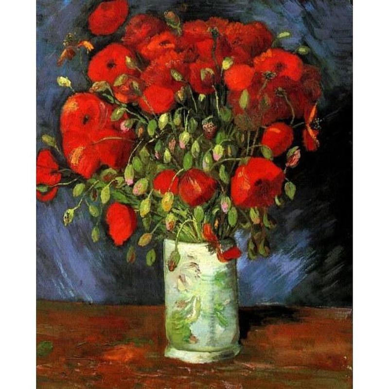 
(NEW) Paint by Numbers - Vincent Van Gogh - Poppies