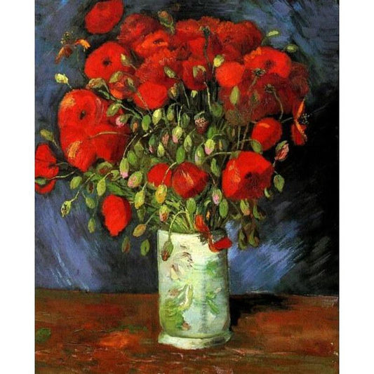 (NEW) Paint by Numbers - Vincent Van Gogh - Poppies