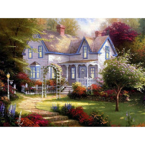 Paint by Numbers - A Pretty Little Garden