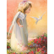 Load image into Gallery viewer, Paint by Numbers - Angel With Dove
