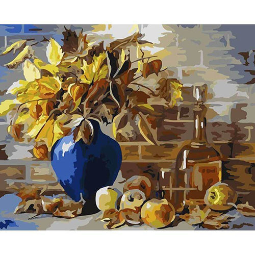 Paint by Numbers - Apples, Flowers and Rum