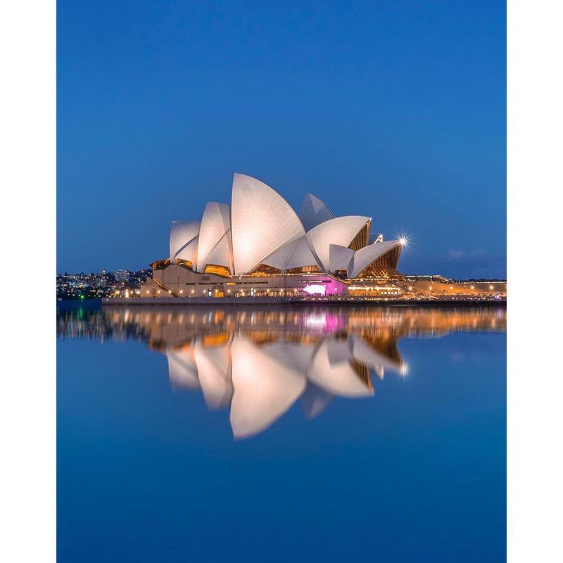 Paint by Numbers - Australia Sydney Opera House