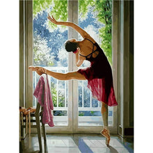 Load image into Gallery viewer, Paint by Numbers - Ballerina by the Window
