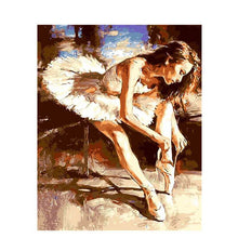 Load image into Gallery viewer, Paint by Numbers - Ballerina in White
