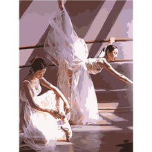 Load image into Gallery viewer, Paint by Numbers - Ballerinas on Warming
