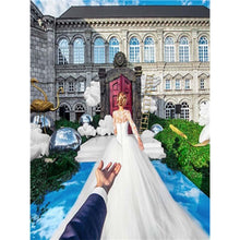Load image into Gallery viewer, Paint by Numbers - Bride in Courtyard
