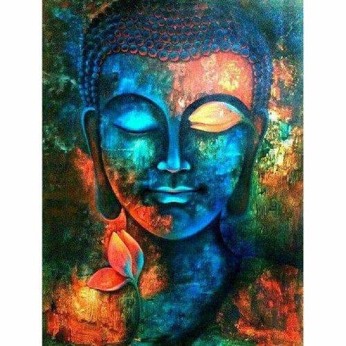 Paint by Numbers - Buddha With Flower