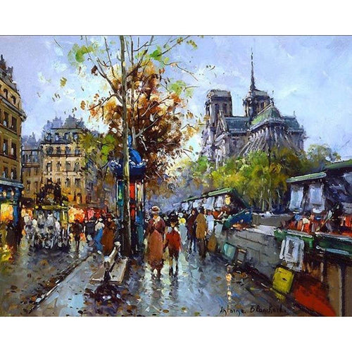 Paint by Numbers - Bustling City