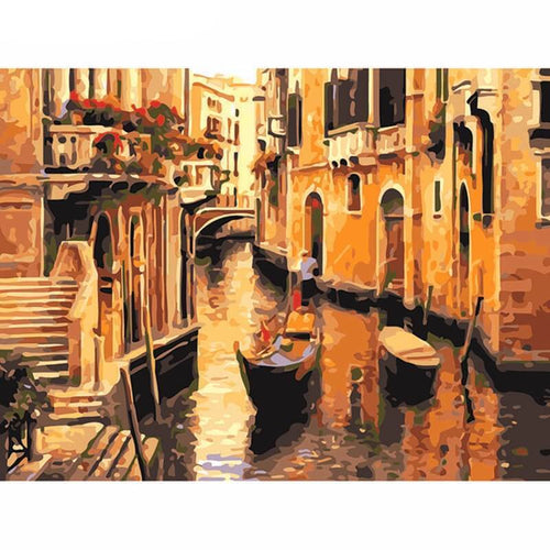 Paint by Numbers - Canal in Venice