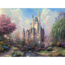 Load image into Gallery viewer, Paint by Numbers - Castle in the Rainbow
