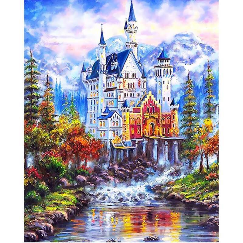 Paint by Numbers - Castle on Water