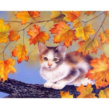 Load image into Gallery viewer, Paint by Numbers - Cat on the Tree
