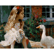 Load image into Gallery viewer, Paint by Numbers - Child With Goose
