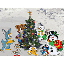 Load image into Gallery viewer, Paint by Numbers - Christmas With Friends
