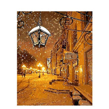 Load image into Gallery viewer, Paint by Numbers - City Covered by Snow
