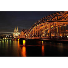 Load image into Gallery viewer, Paint by Numbers - Cologne Hohenzollern Bridge and Cathedral
