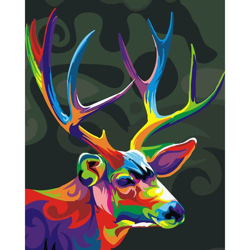 Paint by Numbers - Colorful Deer