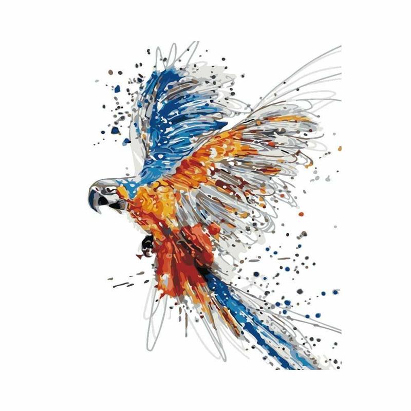 Paint by Numbers - Colorful Eagle