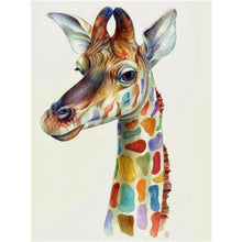 Load image into Gallery viewer, Paint by Numbers - Colorful Giraffe
