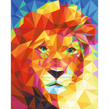 Load image into Gallery viewer, Paint by Numbers - Colorful Lion&#39;S Head
