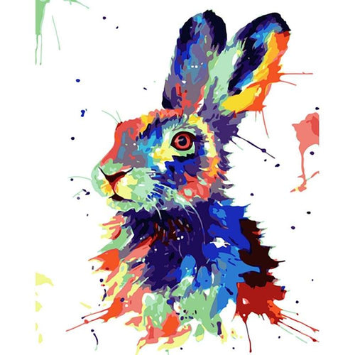 Paint by Numbers - Colorful Rabbit