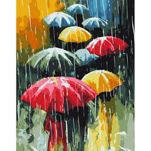 Load image into Gallery viewer, Paint by Numbers - Colorful Umbrellas
