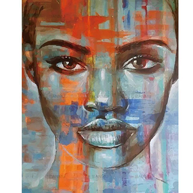 Paint by Numbers - Colorful Young Woman
