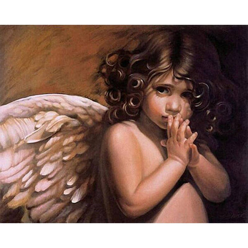 Paint by Numbers - Curls Angel